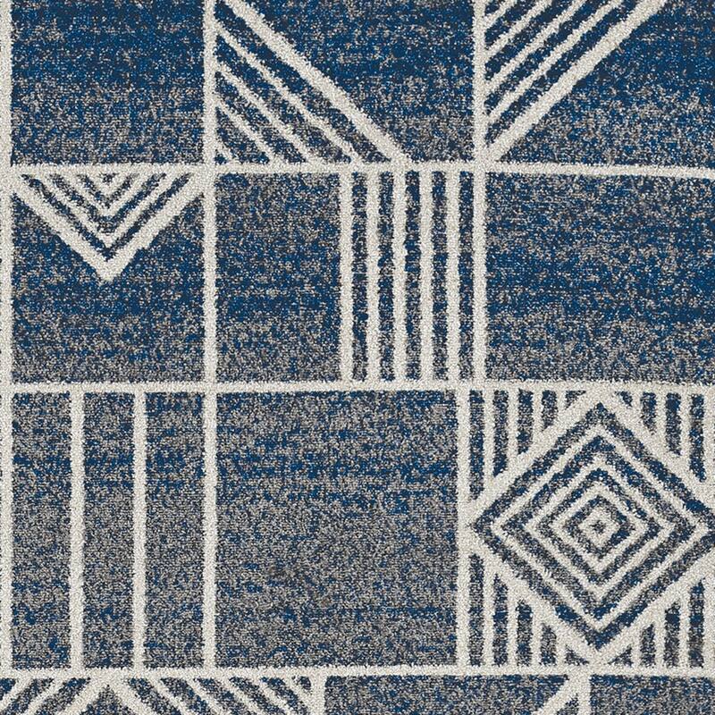 Domani Luxe Geometric Outdoor Area Rug