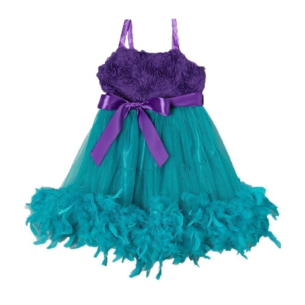 mermaid little girl dress