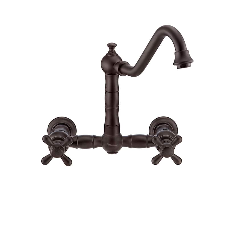 Whitehaus WHKWCR3-9402-NT Vintage III Plus 1.5 GPM Wall Mounted Bridge