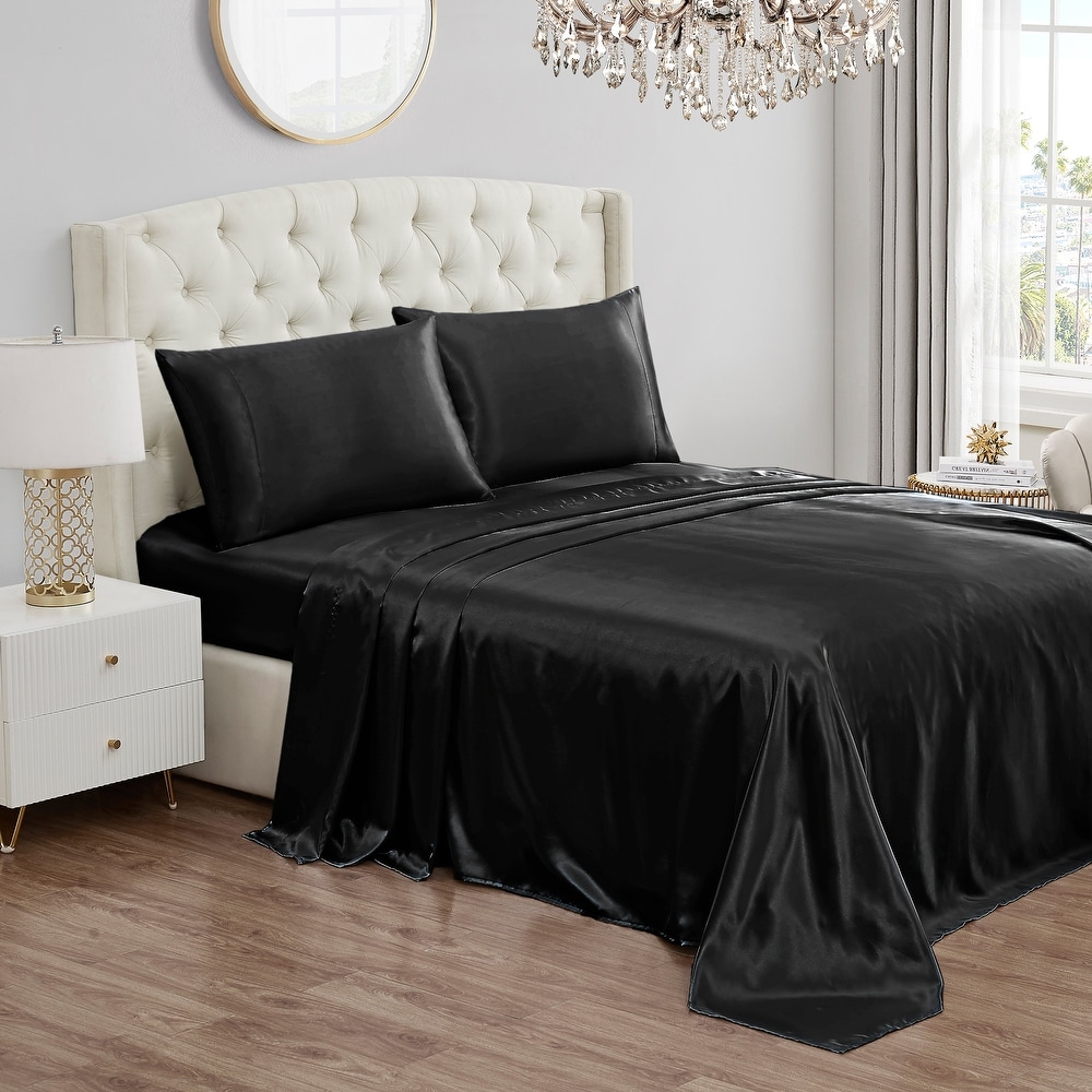 King Size Satin Bed Sheet Sets Bed Bath Beyond