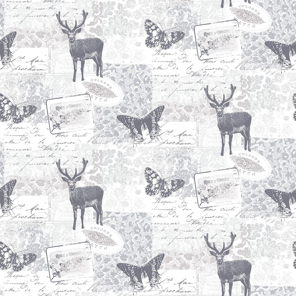 Galerie Wallcoverings Nordic Elements Wildlife Motif Non-woven Matte Wallpaper Roll