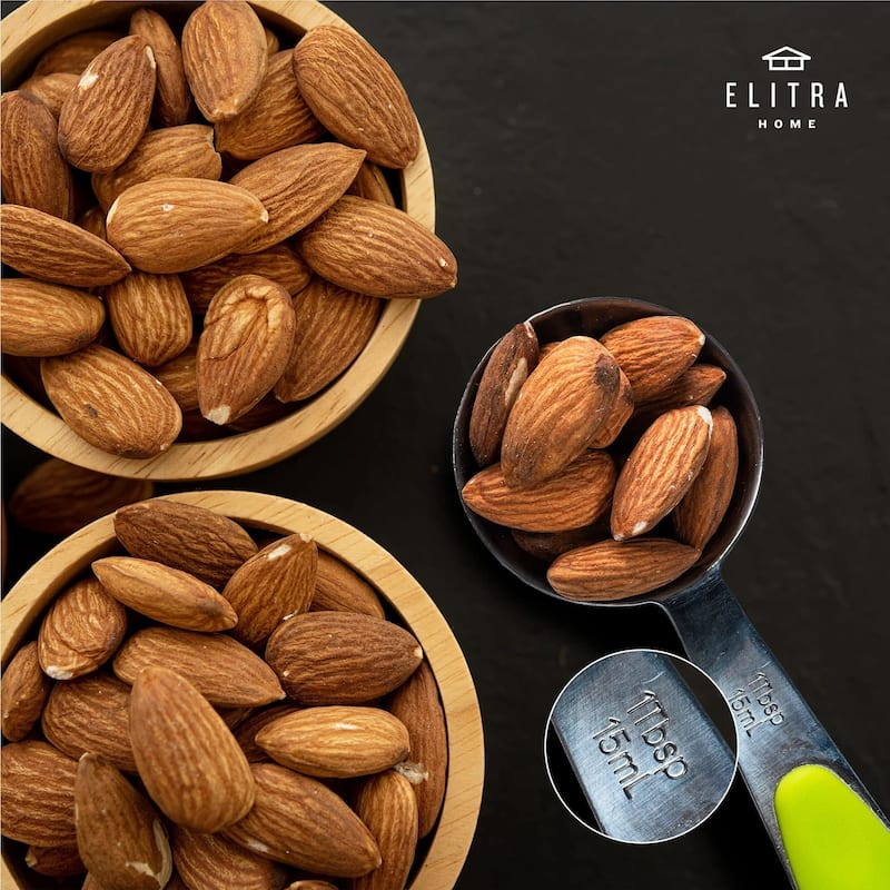 Elitra Home Measuring Cups and Spoons 13 Piece Set - 1" x 7.9" x 6.75"