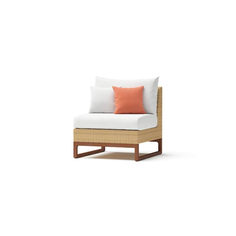 Mili 6 Piece Sunbrella Outdoor Patio Sectional and Table