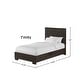 preview thumbnail 3 of 6, Bello Pine Complete Twin Bed