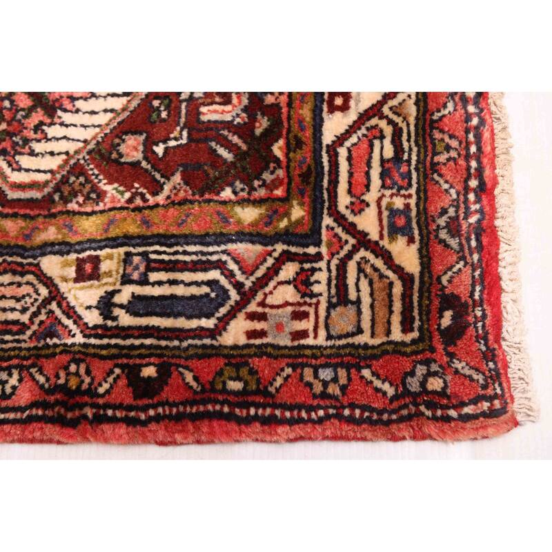 ECARPETGALLERY Hand-knotted Konya Anatolian Light Red Wool Rug - 2'6 x 13'0