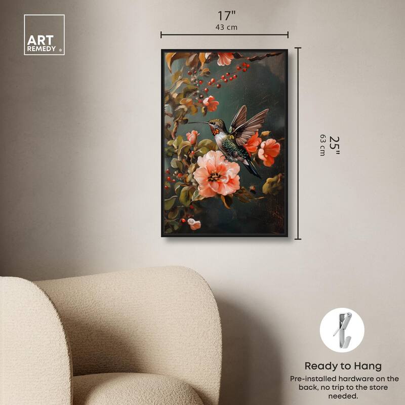 Whirring Wings I Canvas by Art Remedy