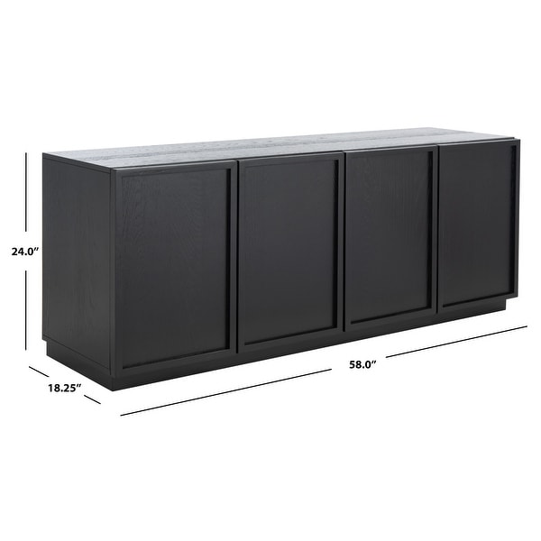 SAFAVIEH Couture Zeus 58-Inch Wood TV Stand, Modern - 58