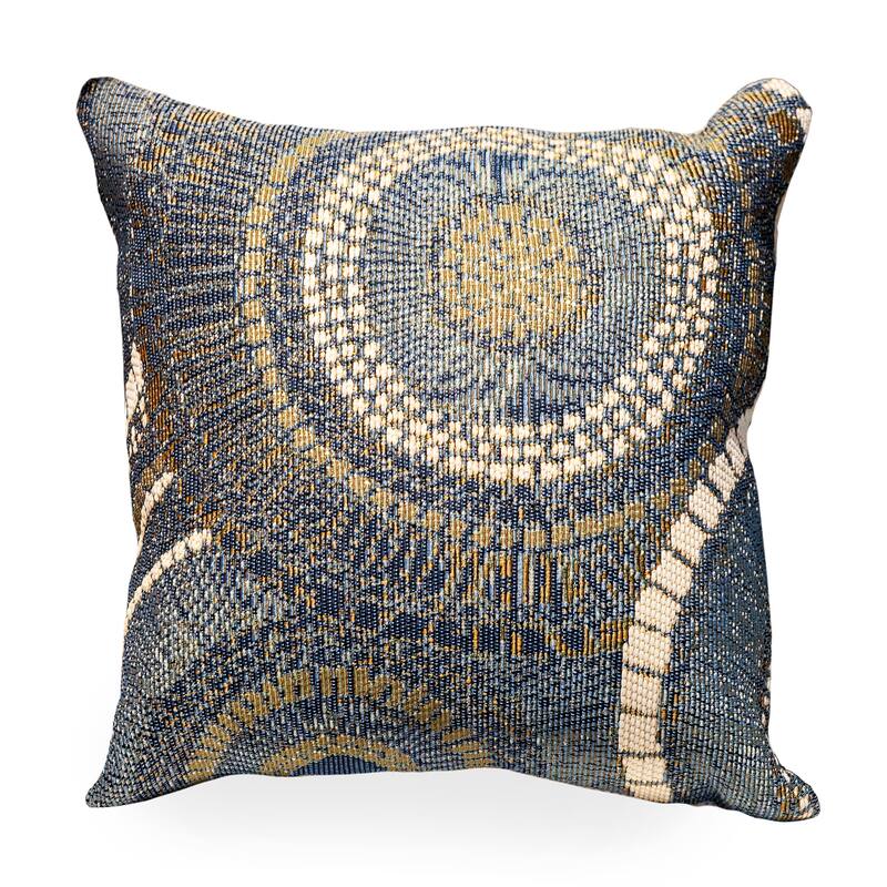 Liora Manne Marina Circles Indoor/Outdoor Pillow