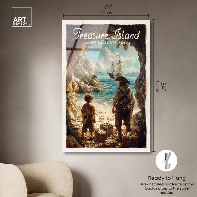 Treasure Island Classic Acrylic by Art Remedy, Ready to Hang