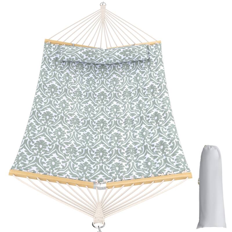 EROMMY Modern Portable Hammock, Hand-Woven Ropes, Anti-Tipping Design for Backyards, Beaches & Campsites