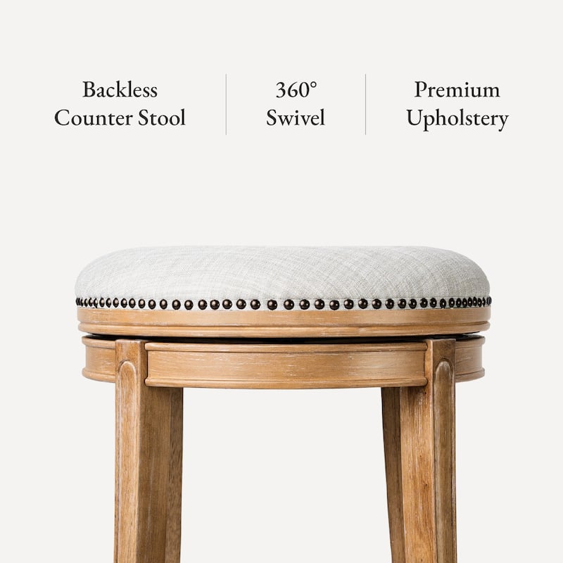 Maven Lane 26" Alexander Backless Counter Height Kitchen Stool