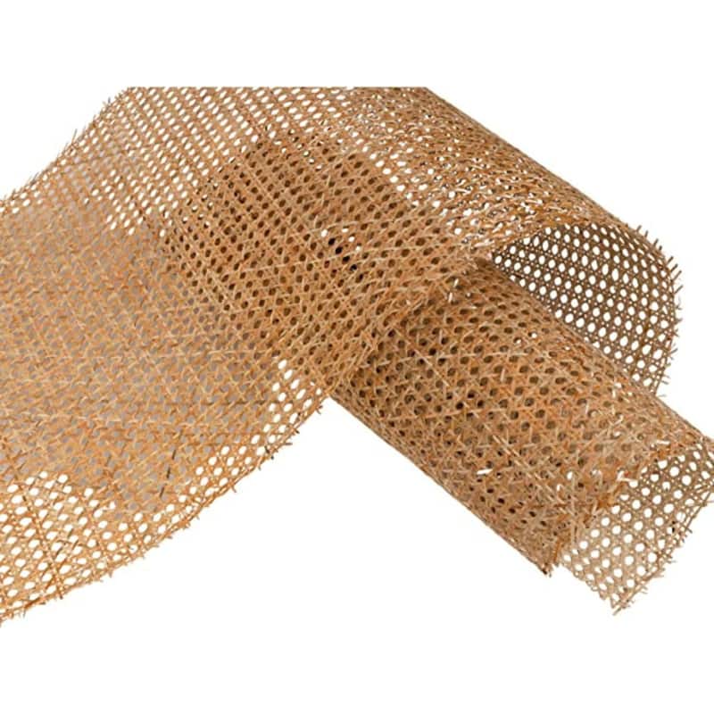 24” Wide Natural Rattan bing Roll for Caning Projects Woven Open