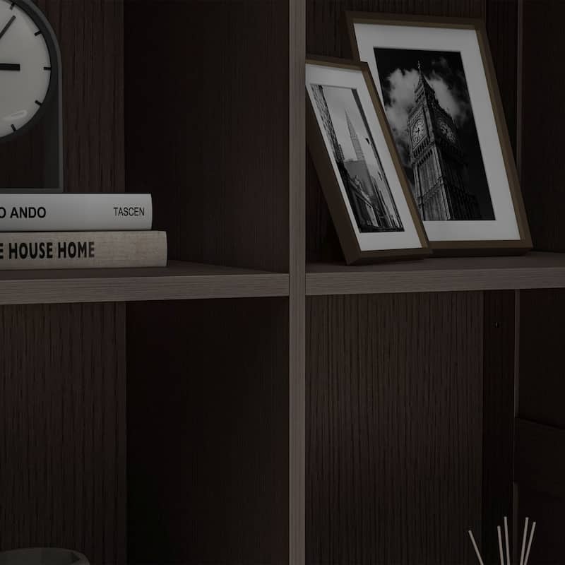 Modern Freestanding Storage Cabinet with Adjustable Shelf and Soft Close Door for Home or Office