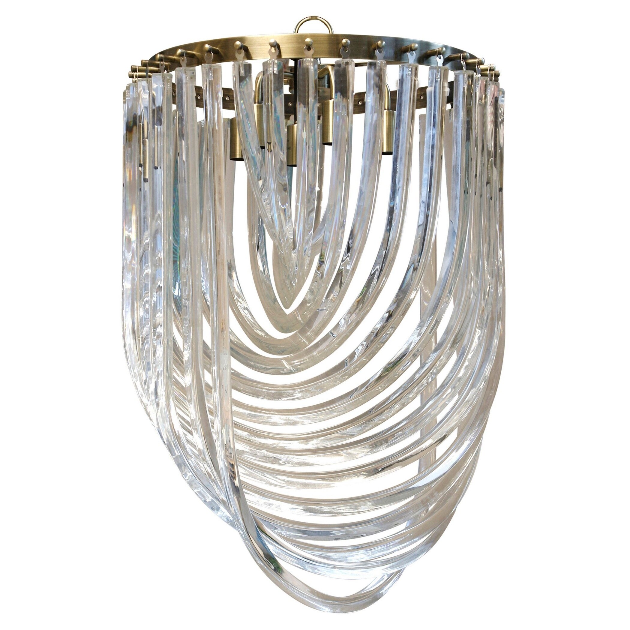 Harp finial top