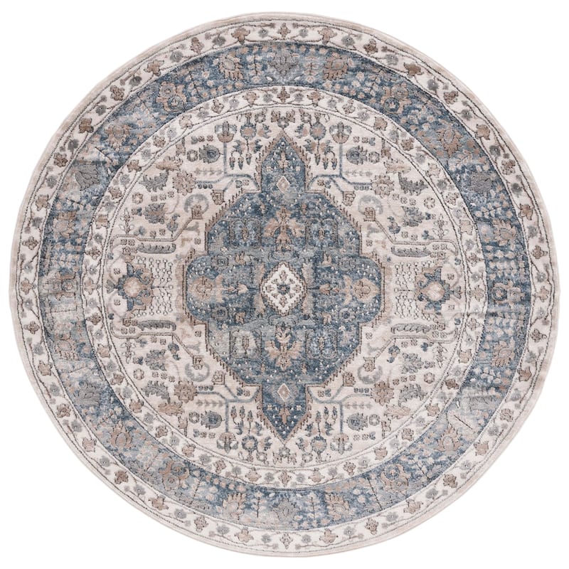 SAFAVIEH Oregon Ragna Traditional Oriental Beige/Grey Rug