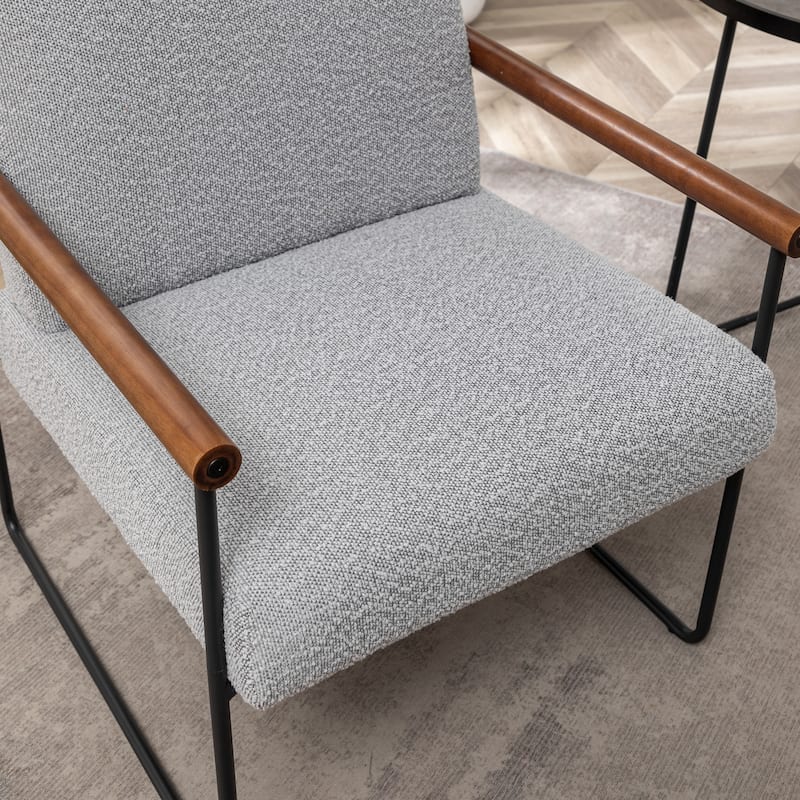 Mid-Century Modern Accent Chairs ,Modern Accent Chair,Chair with Soft Waist Cushion,Ergonomic Lounge Chairs