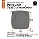 preview thumbnail 16 of 37, Classic Accessories Montlake Water-resistant Seat Cushion Slip Cover