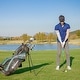 preview thumbnail 1 of 2, 11 Pieces Complete Golf Club Package Set - 11" x 7.5"