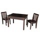 preview thumbnail 26 of 33, Kids Lift Top Table and Chair Set 3 Piece Set - Mocha