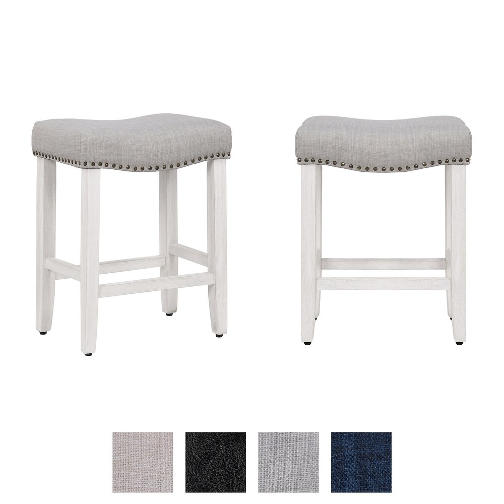 padded saddle counter stools