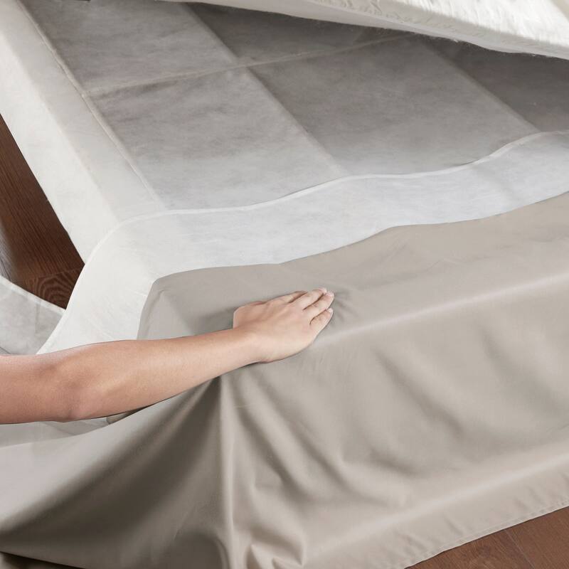 Madison Park Simple Fit Wrap Around Adjustable 26-inch Drop Bedskirt
