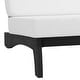preview thumbnail 58 of 72, Patio Teak Wood Outdoor Loveseat with Cushion