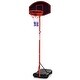 preview thumbnail 11 of 9, Height-Adjustable Basket Hoop, Portable Backboard System Stand with 2