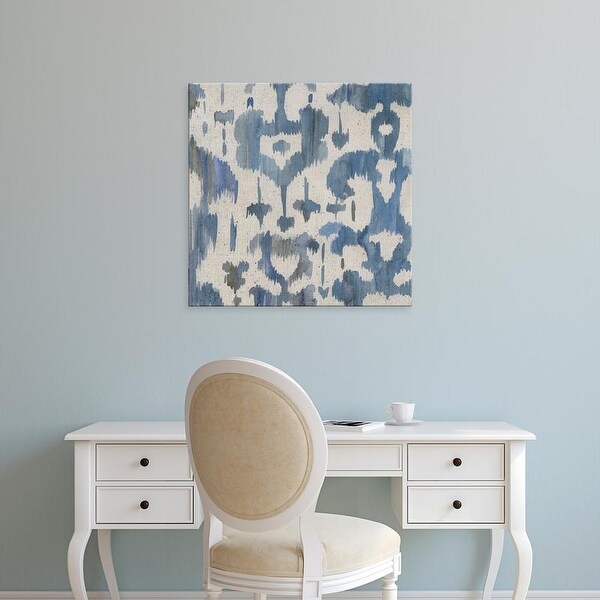 Easy Art Prints Chariklia Zarris's 'Water Ikat I' Premium Canvas Art