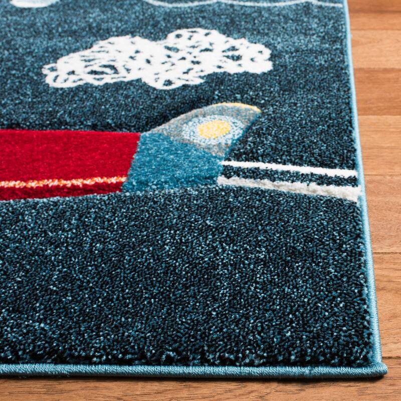 SAFAVIEH Carousel Kids Ardak Airplane Rug