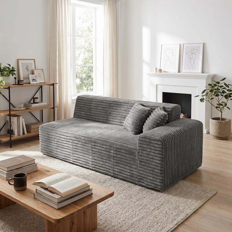 Modern Oversized plush Sofa Bed