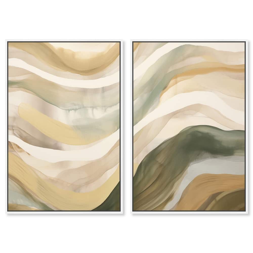 Dunes of Time I Canvas Set of 2 by Art Remedy