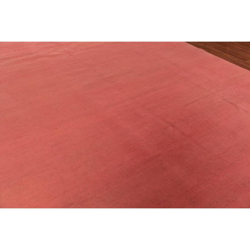 Pink Modern Gabbeh Oriental Area Rug Handmade Bedroom Wool Carpet - 9'10" x 12'8"
