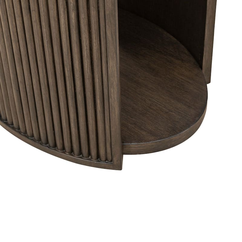 Liberty Furniture City View Accent Table Coffee Bean Brown- Various Sizes