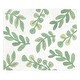 preview thumbnail 1 of 0, Floral Leaf Collection Accent Floor Rug (2.5' x 3') - Green and White Boho Botanical Woodland Tropical Garden Leaves Nature