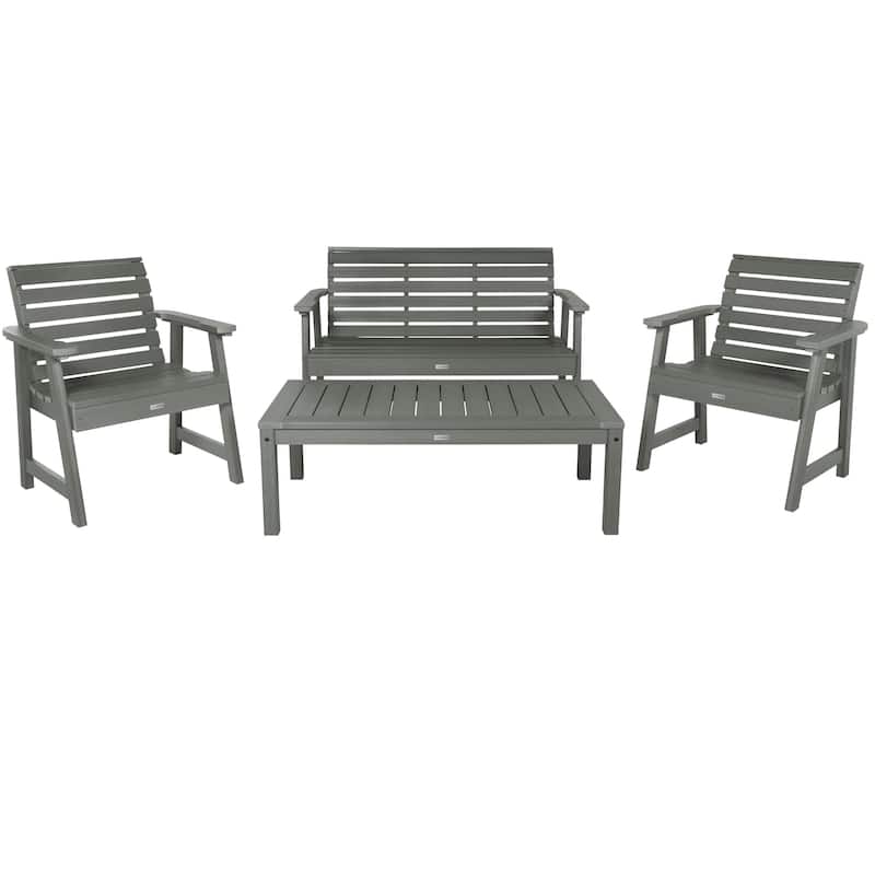 HIGHWOOD Weatherly Conversation Set - Coastal Teak