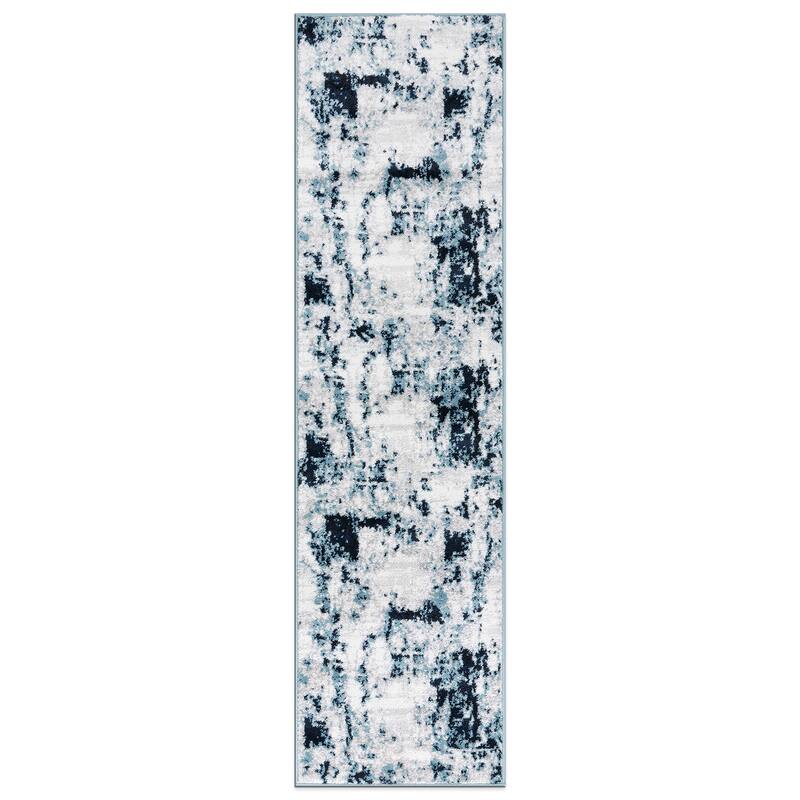 Contemporary Chic Abstract Design Area Rug