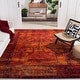 preview thumbnail 2 of 3, SAFAVIEH Vintage Hamadan Olsa Oriental Distressed Rug