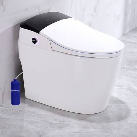 Elongated One-Piece Smart Toilet (Seat Included)