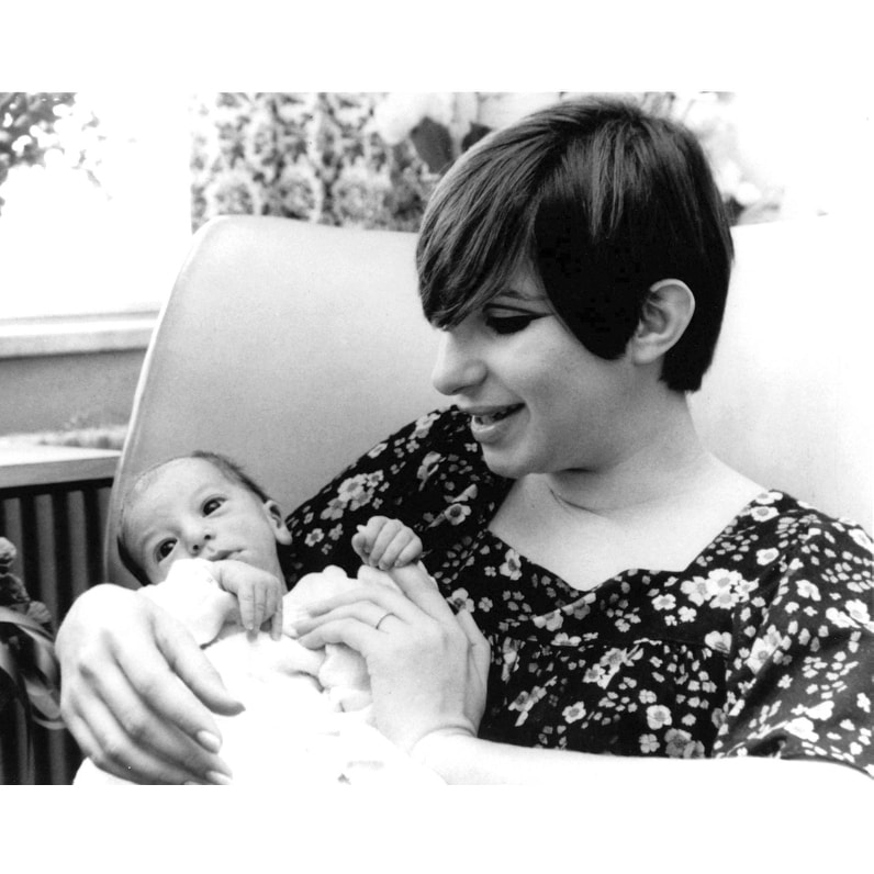 Barbra Streisand with her son Jason Gould Photo Print - Bed Bath & Beyond - 25389054