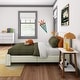preview thumbnail 6 of 23, Max and Lily Full-Size Upholstered Bed with Rectangular Headboard