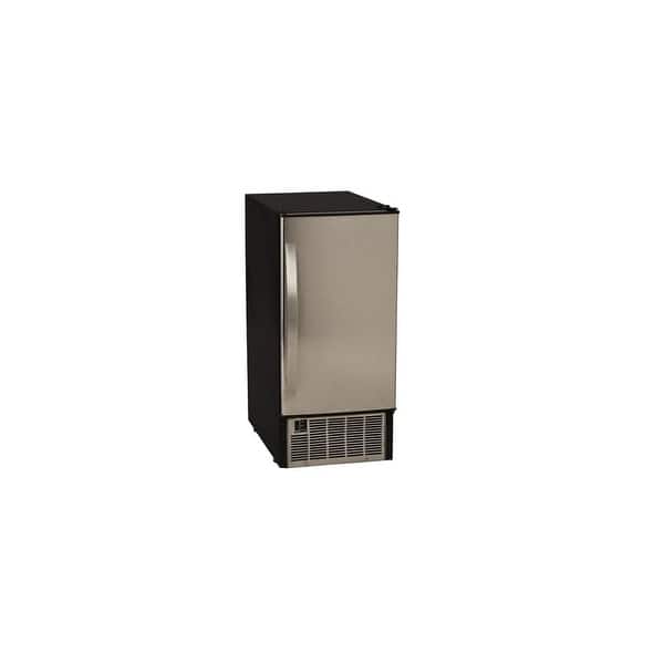Shop Edgestar Ib450 15 Wide 25 Lbs Capacity Built In Ice Maker With 50 Stainless Steel Overstock 14270259