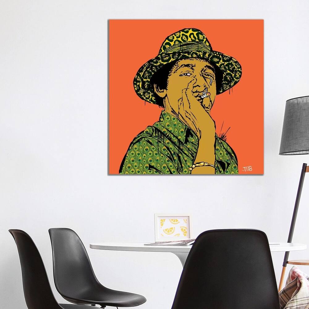 iCanvas "Obama Joint" by TECHNODROME1 Canvas Print