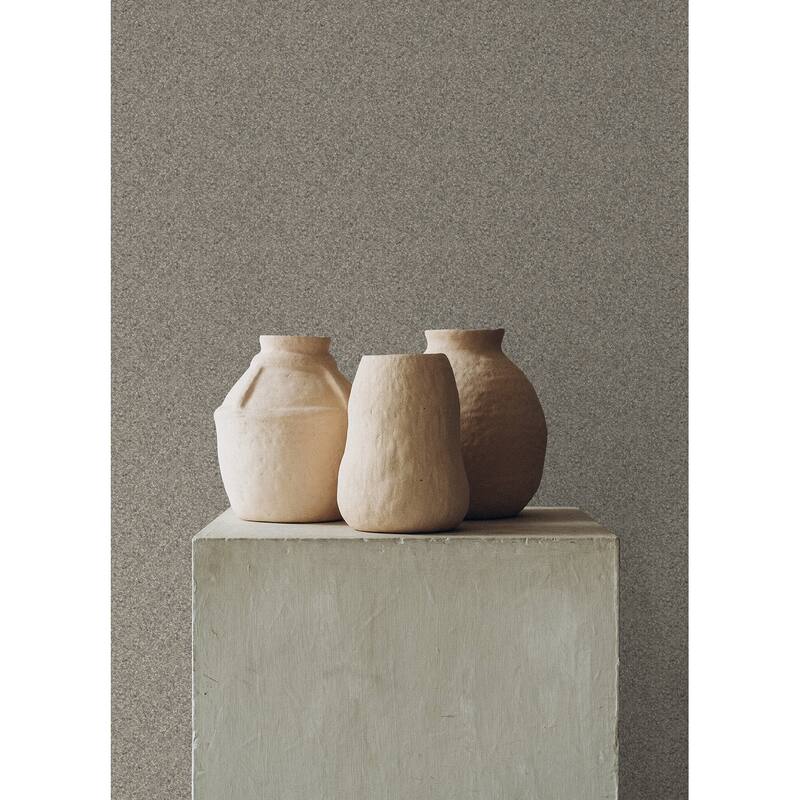 Monumental Grey Peel and Stick Wallpaper