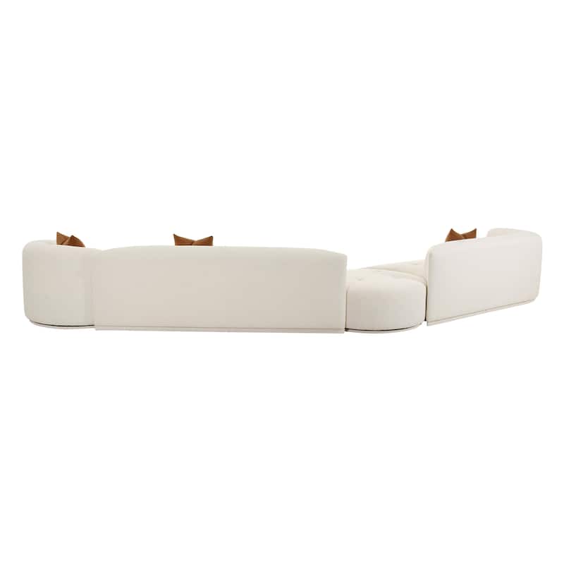 Fickle 4-Piece Modular LAF Sectional