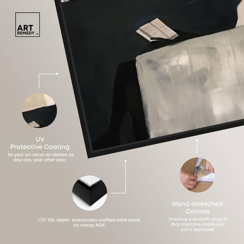 Void Reader III Canvas by Art Remedy