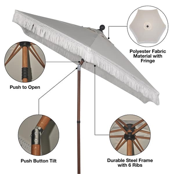 cyber monday patio umbrellas PURPLE LEAF 15x9ft Double-Sided Rectangular Outdoor Market Patio Umbrella with Base, Light Grey