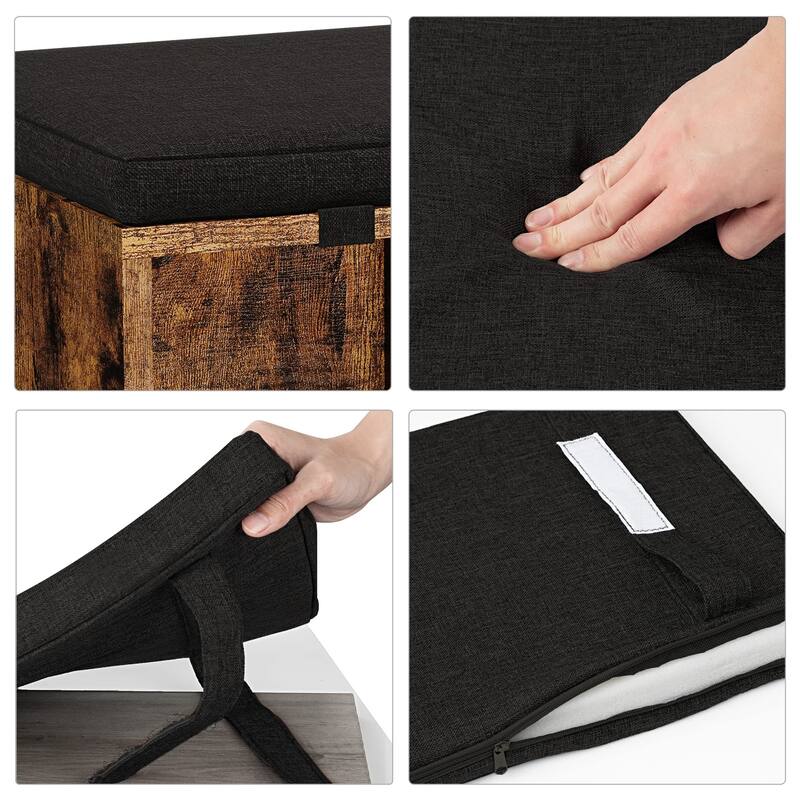 Shoe Storage Bench Cubby Organizer for Entryway