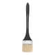 preview thumbnail 1 of 3, 2" Width Small Paint Brush Natural Bristle with Wood Handle Tool - Black