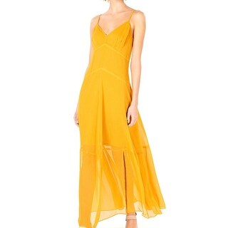 golden yellow gown