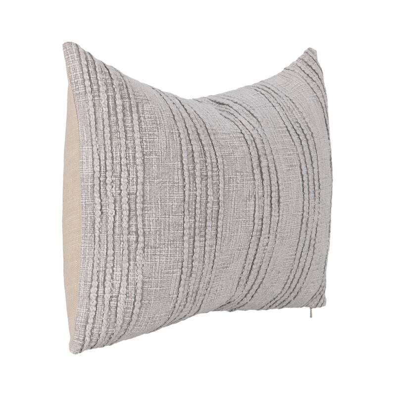 Villa by Classic Home Hannah 100% Cotton 22" Throw Pillow